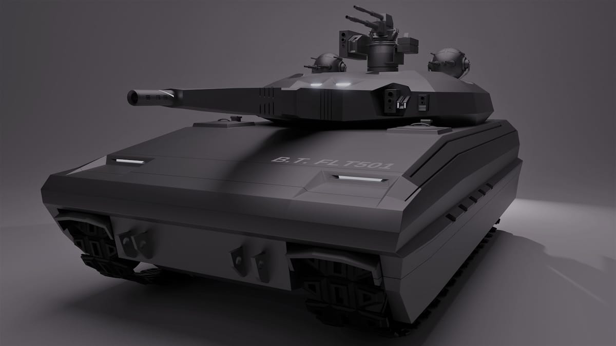 Južná Kórea predstavuje futuristický tank K3: vodík, AI a stealth technológie