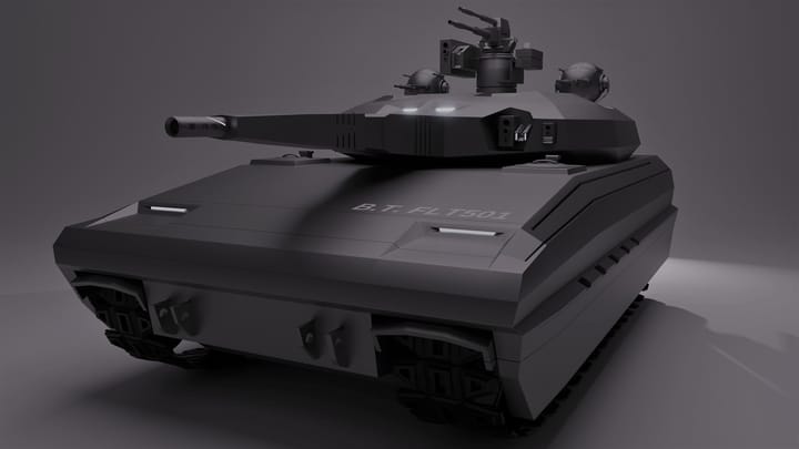 Južná Kórea predstavuje futuristický tank K3: vodík, AI a stealth technológie